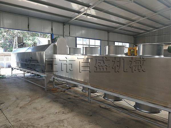 連續式堅果烘烤冷卻機